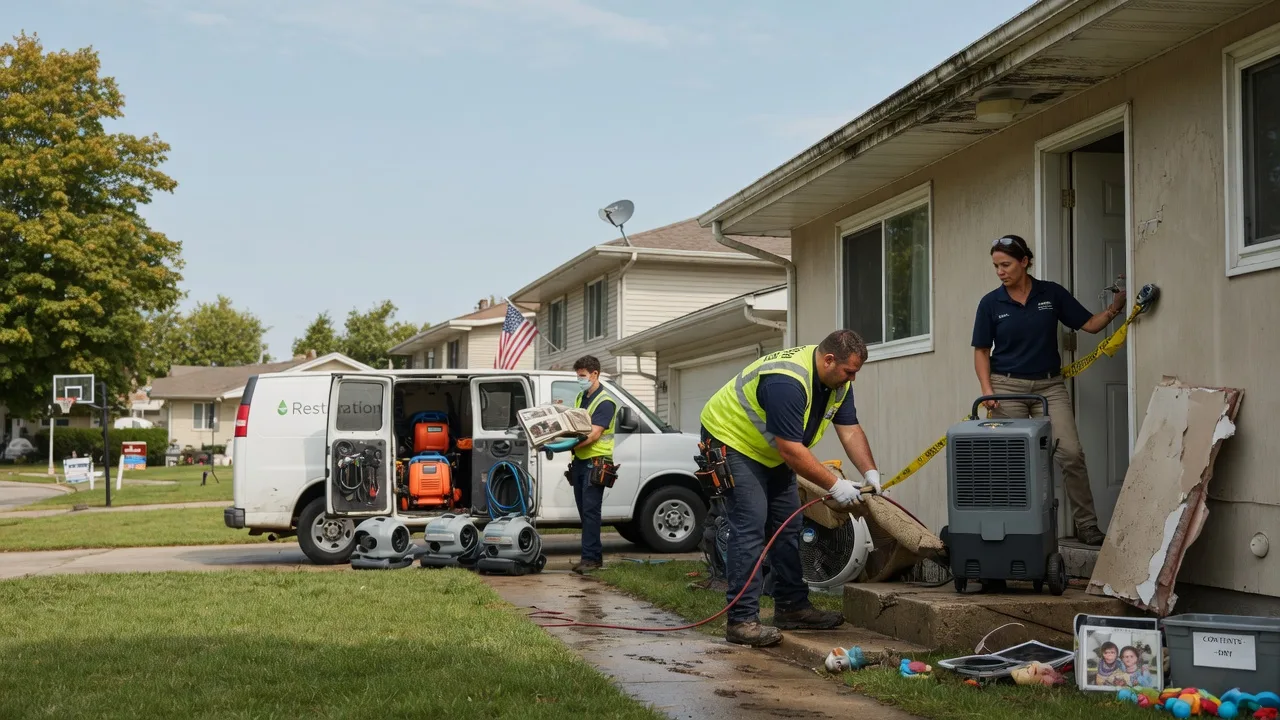 Water Damage Restoration in Atlanta, IN near me
